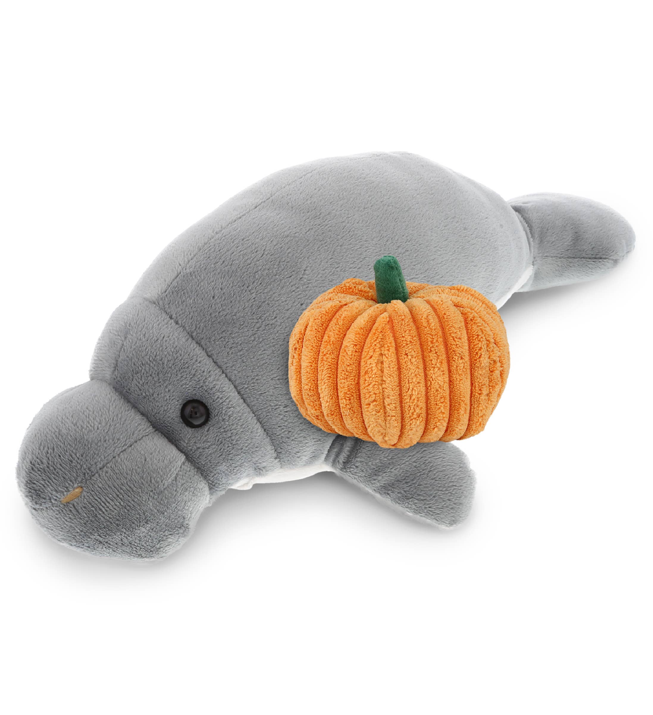Cota Global - Wholesale Stuffed/Plush Toy - Kids & Baby - Plush Pumpkin - Wild Collection Plush - 9" Grey Manatee