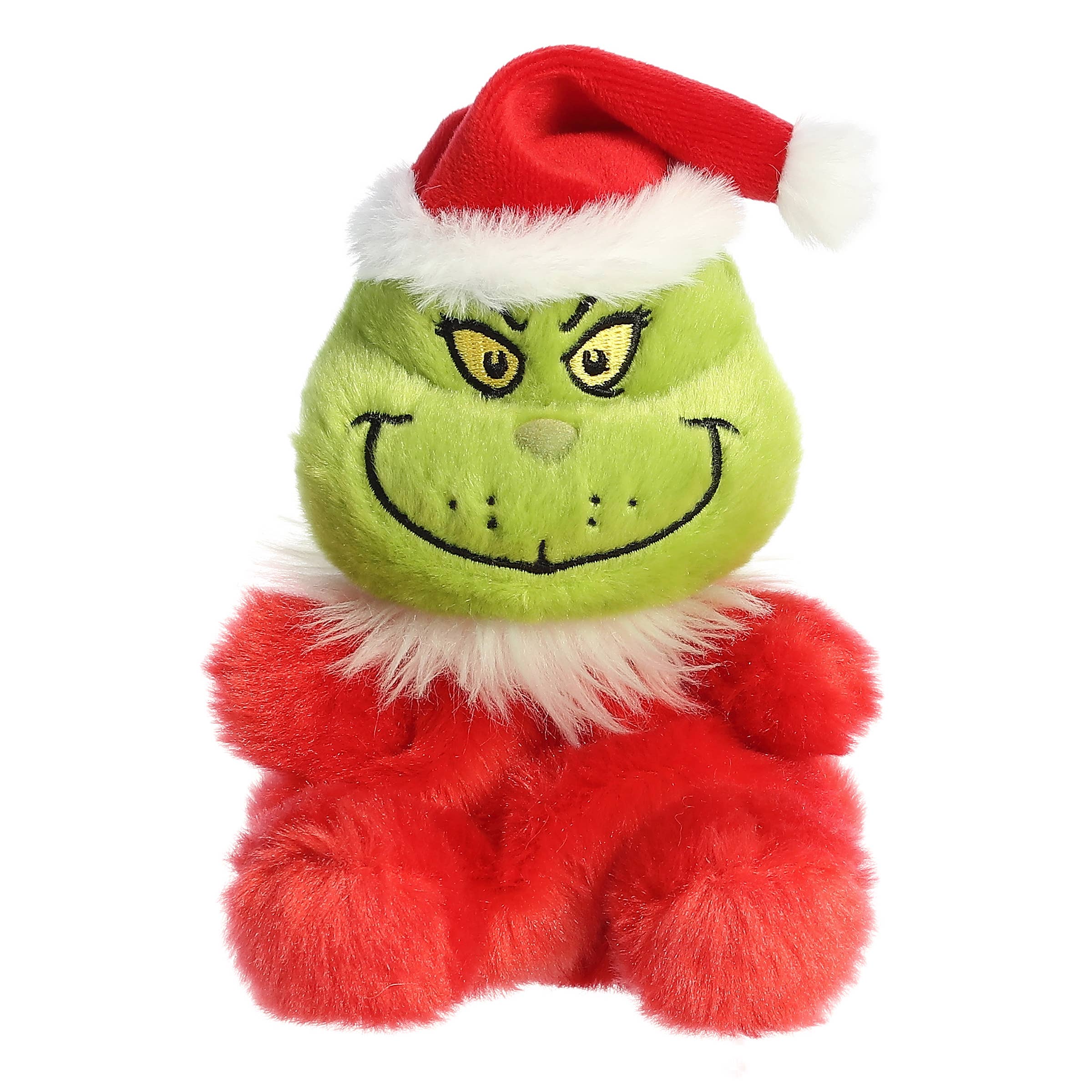 Kelley and Company - Wholesale Stuffed/Plush Toy - Kids & Baby - 5" Christmas Santa Grinch Palm Pals Stuffed Animal0