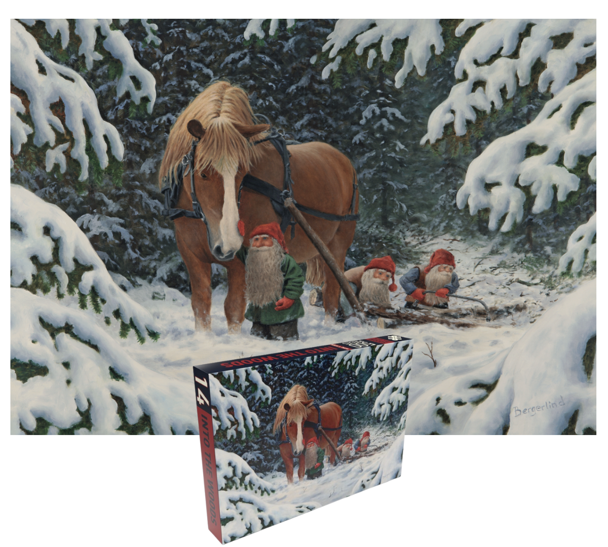 Penny Puzzle - Vendita all'ingrosso Puzzle - Adulti - Puzzle da 500 pezzi INTO THE WOODS di Penny Puzzle1