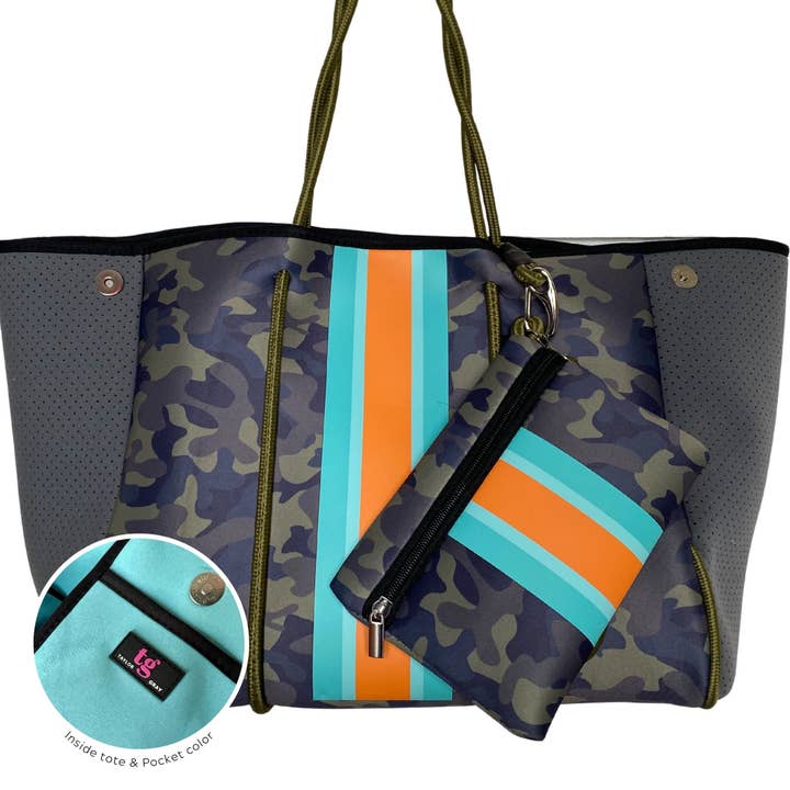The Taylor Neoprene Tote | shoptaylorgray for wholesale by TAYLOR GRAY