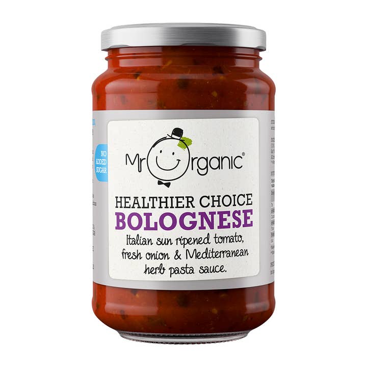 Mr Organic - Wholesale Pasta sauce - Pasta Sauce - Bolognese No Added Sugar 350g