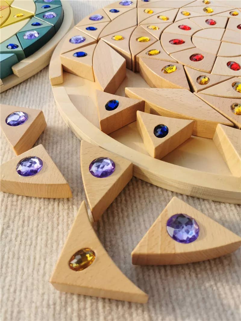 Tinitastic - Vendita all'ingrosso Blocchi - Bambini e neonati - Blocchi di gemme mandala - Blocchi di pietre acriliche - Blocchi di mandala11