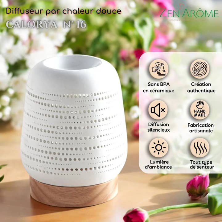 CocoBen's - Wholesale Fragrance Warmer - Soft Heat Diffuser - CALORYA No. 161