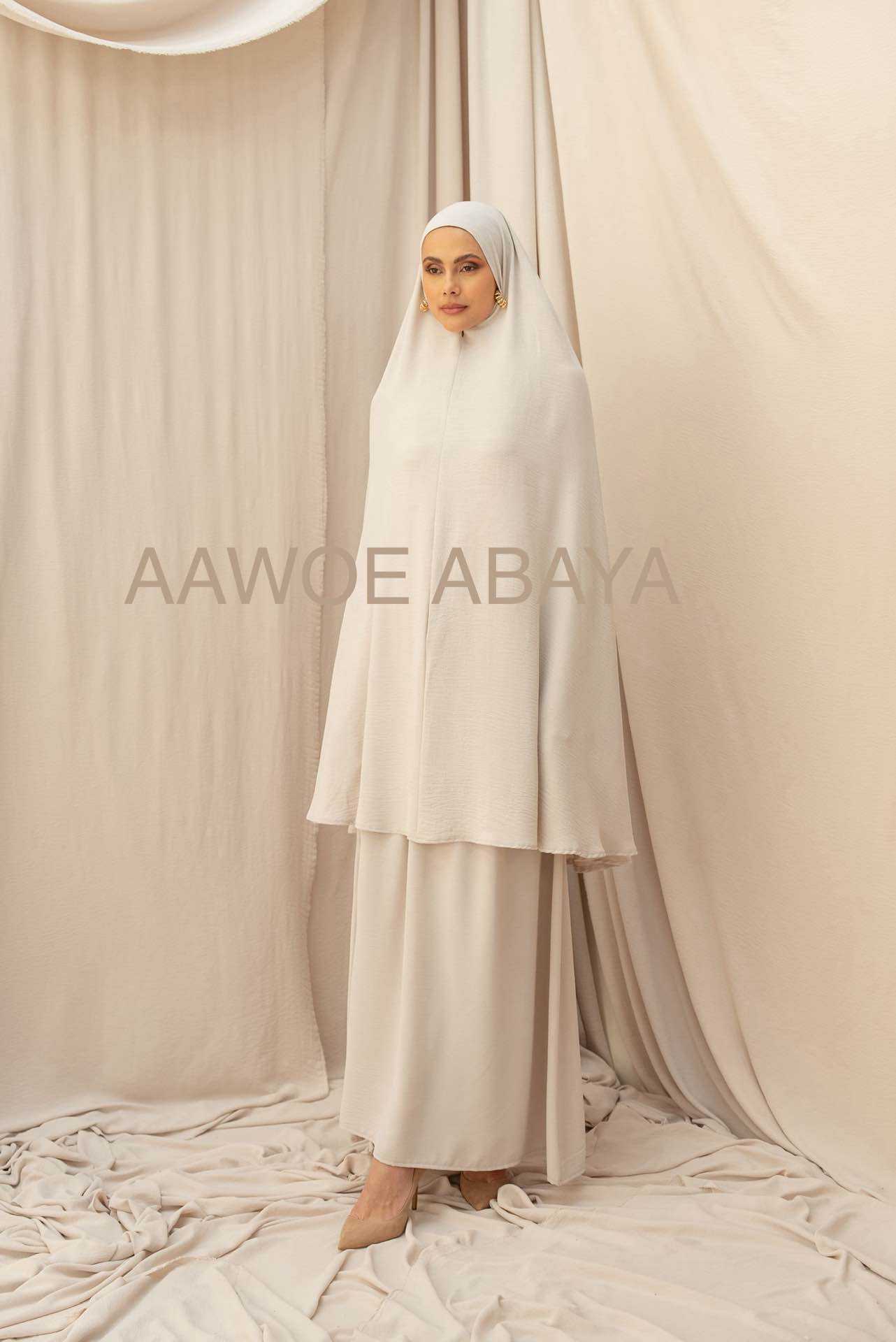 Aawoe Abaya - Wholesale Tops Set - Women's - Jilbab Janne Ready-to-Wear Elegant - 2801-SET4