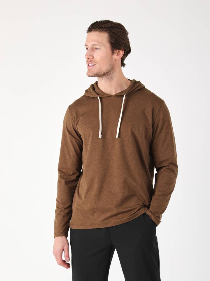 Bedord Hoodie: Chocolate Marble for wholesale by Glyder