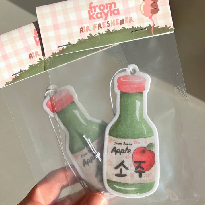 Apple Soju Air Freshener for wholesale by From Kayla
