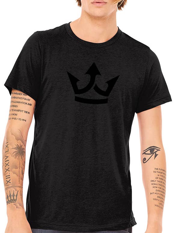 Tatdaddy „Sort på sort“ Tri-blanding for engroshandel hos TatDaddy Clothing Co.