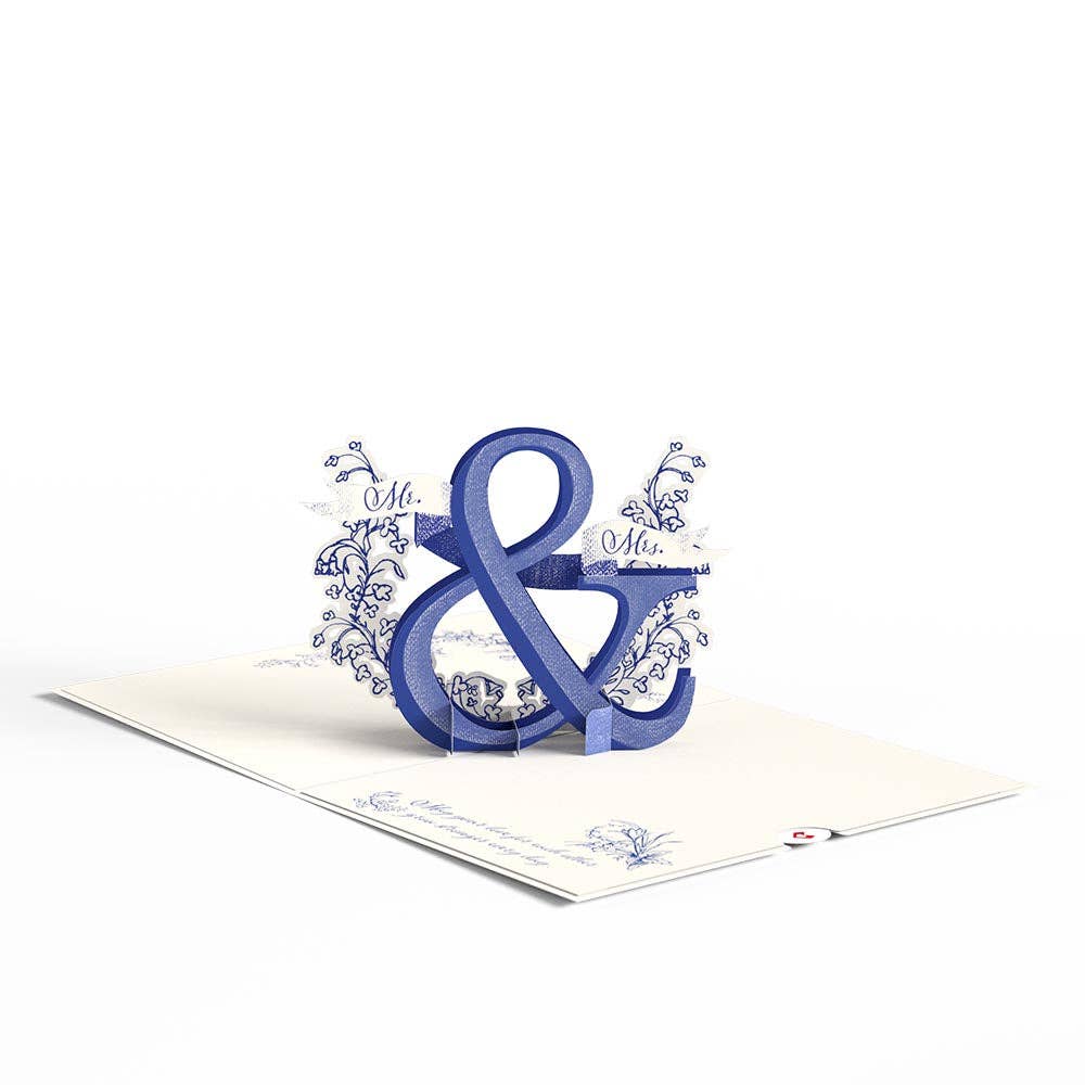 Lovepop Cards - Wholesale Wedding Card - Better Together Mr & Mrs Wedding 5''x7'' Card, Pop-up card7