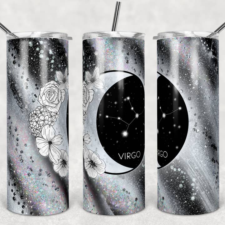 Bicchiere Zodiacale Vergine per la vendita all'ingrosso da parte di Antisocial Designs