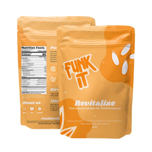 Revitalize Perimenopause Seed Blend for wholesale by Funk It Wellness