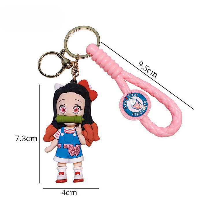 KiddieKickz - Wholesale Keychain - Kids - Cartoon Animation PVC Keychain Cute Keychain5