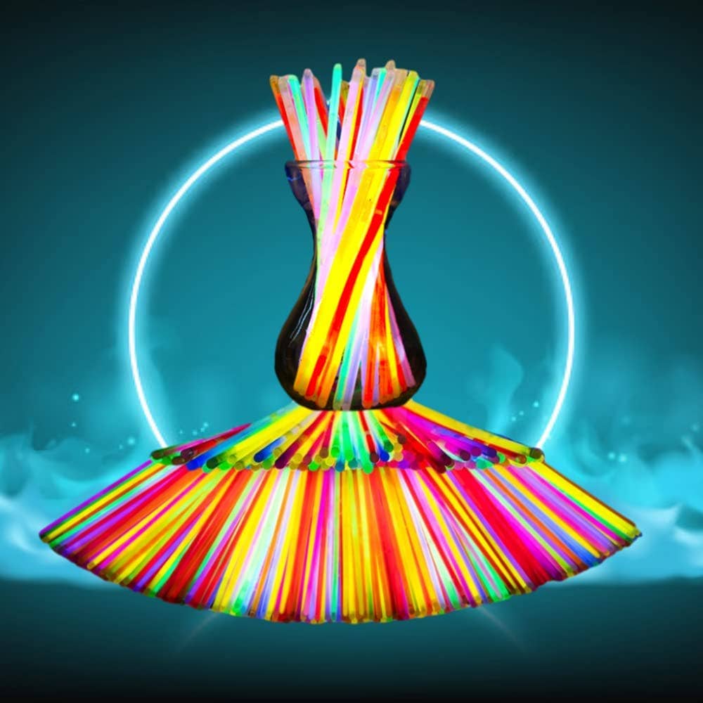 KP Kool Products - Wholesale Light-Up Toy - Kids & Baby - Glow Party Sticks - 100pc Neon Glow Necklaces, Bracelets1