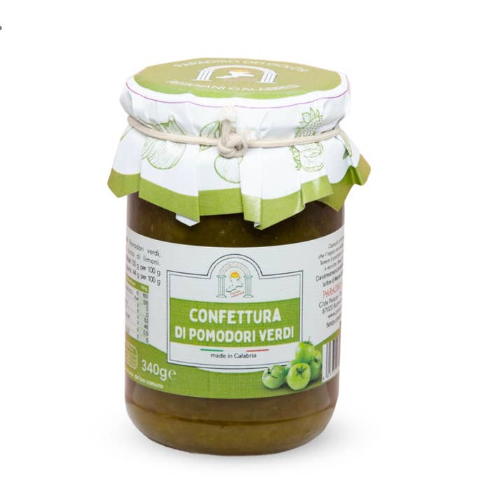 Paradiso dei Golosi Srl – wholesale Sylt/gelé – Grön tomatmarmelad – Gourmet Deli-kondiment - 280g