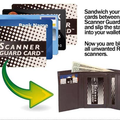 Storus - Wholesale Pasjeshouder - Uniseks - Scanner Guard Card™2