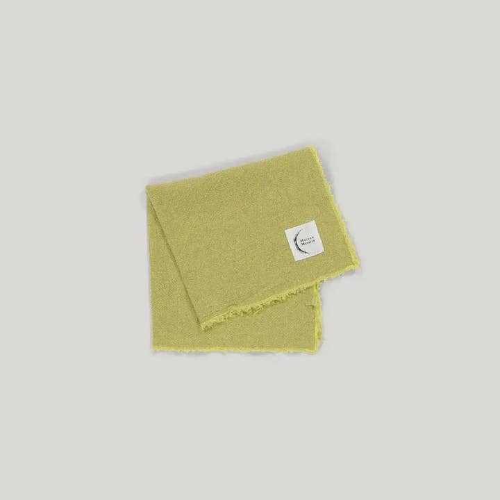 Maison Masarin - Vente Serviettes de table en tissu - La serviette de table en lin brut français - pack de 6