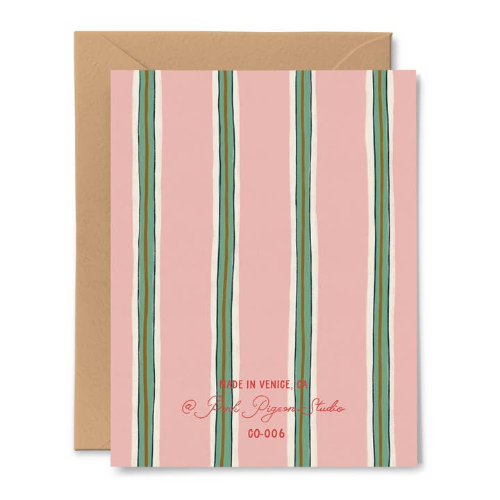 Pink Pigeon Studio - Wholesale Baby Card - Hello Baby Card1