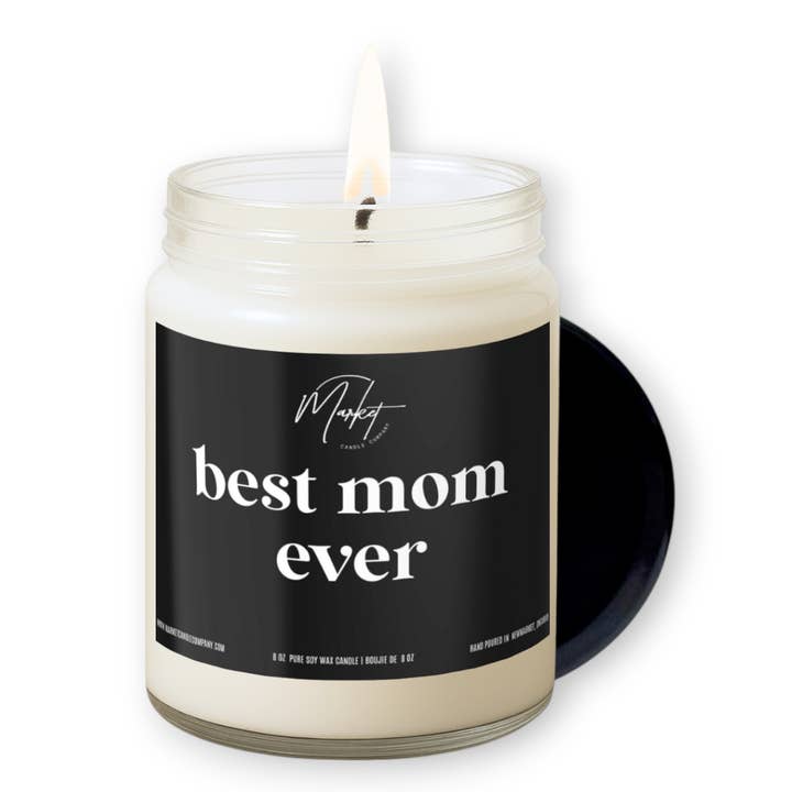 BEST MOM EVER - SOY CANDLE for wholesale by Market Candle Company