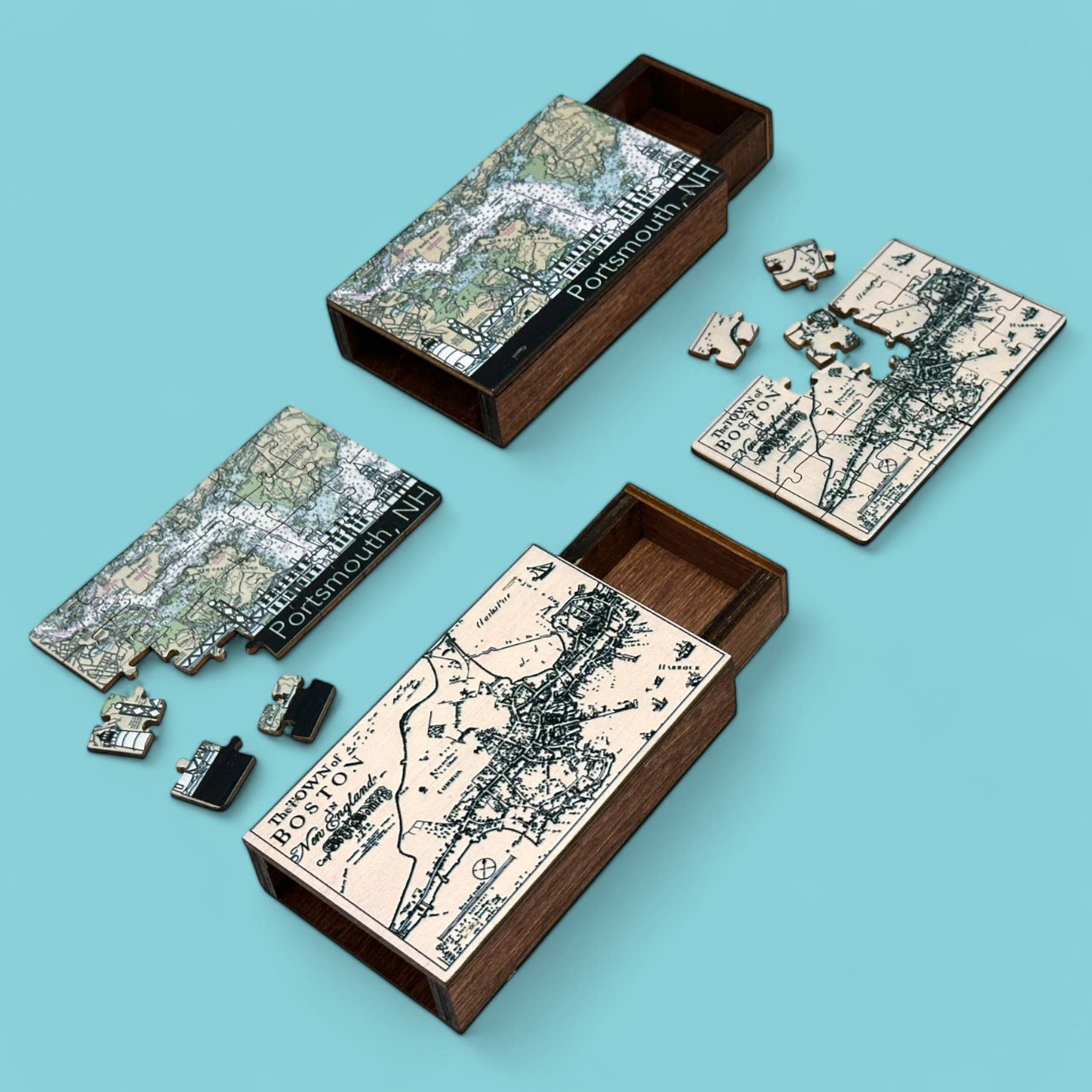 Ingeneius - Wholesale Puzzle - Adult - Wooden Keepsake Box with Puzzle - Custom16