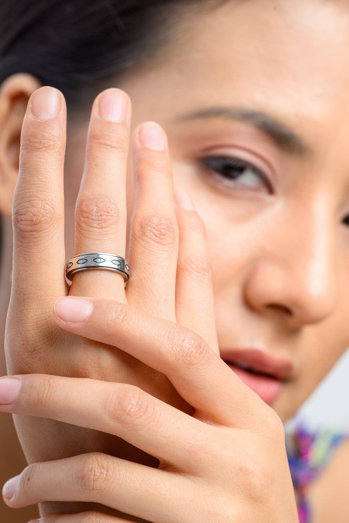 Henna Shoppe - Wholesale Band/Stacked Ring - Spinning Ring1