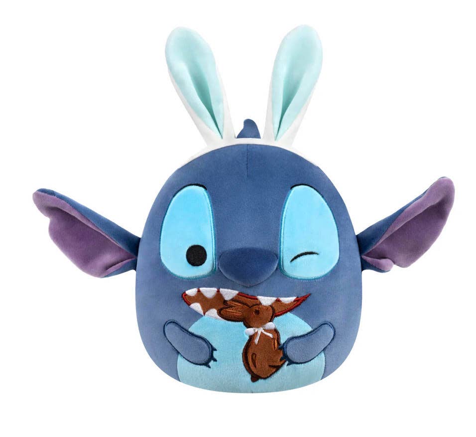 Authentic Street Signs - Wholesale Stuffed/Plush Toy - Kids & Baby - Squishmallow Easter Disney Plush Toy 8" Stitch w/Bunny0