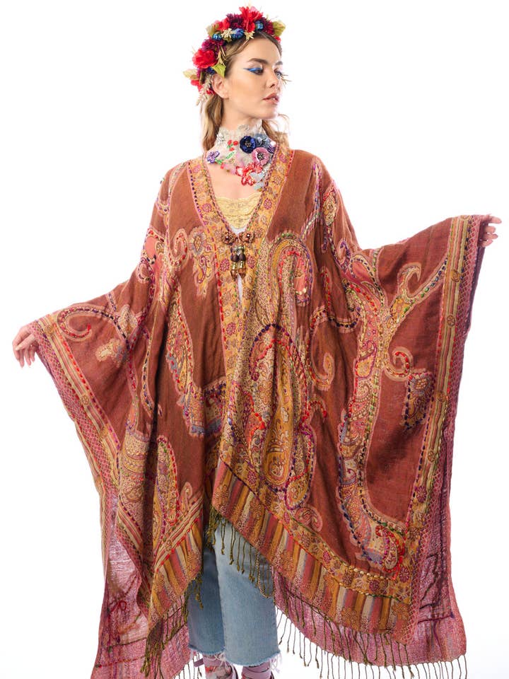 Marie Poncho for wholesale by Aratta