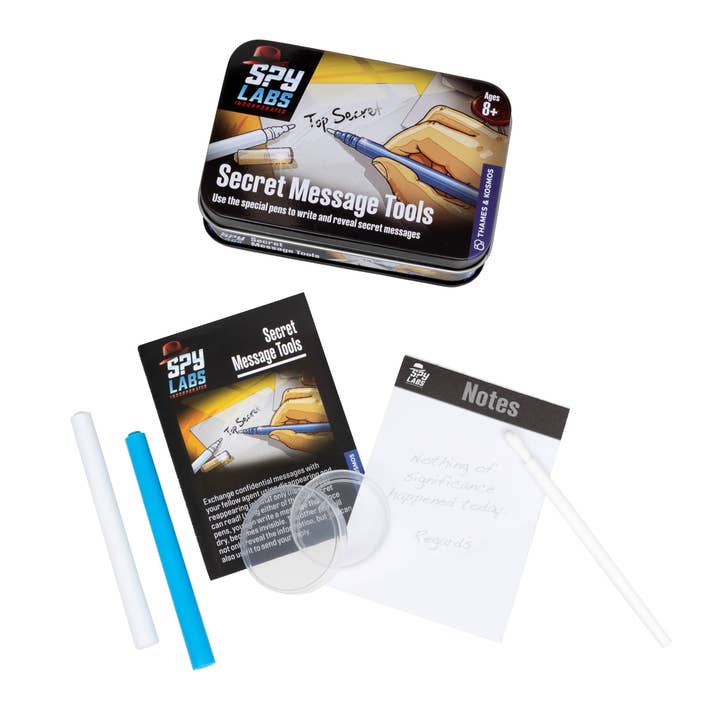 Thames & Kosmos UK LP – wholesale DIY craft kit – Child – Spy Labs Secret Message Tools - Detective Kit7