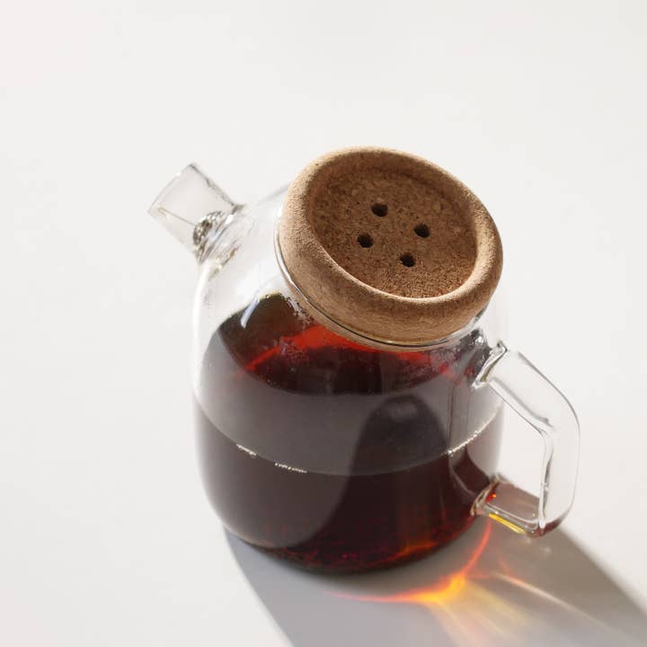 Teapro – Großhandel Teekannen – Teapro Designer-Teekanne aus Glas mit Korkdeckel, 800 ml