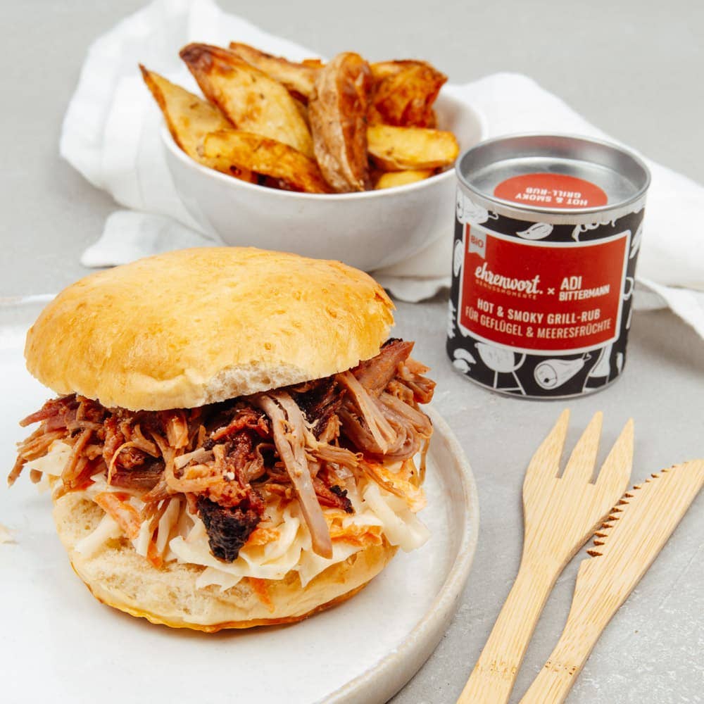 ehrenwort. Genussmomente - Wholesale Rub - Organic hot & smoky grill rub for poultry & seafood1