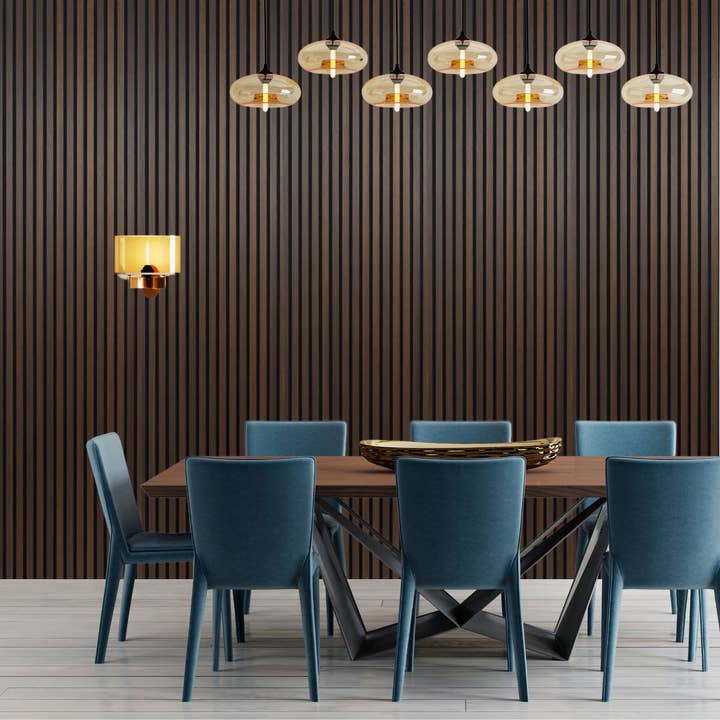 Made In Vietnam - Wholesale Wall Paneling - Acoustic Slatwall Wood Panels 94.49" x 12.6" (2 Panels/Box)