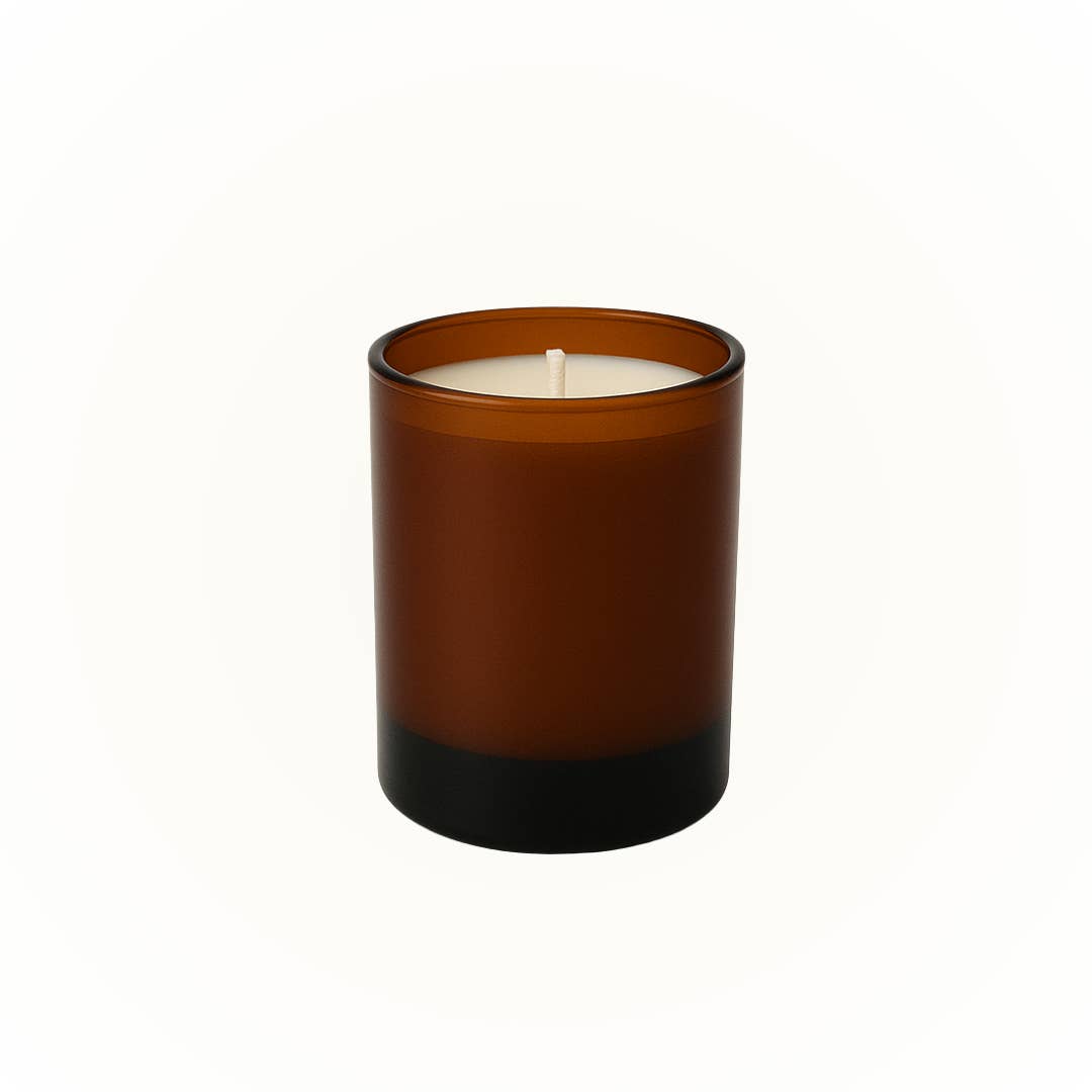 CEDARGRIS PRIVATE LABEL - Wholesale Jar/filled candle - 185g Private Label Soy Candle - Amber