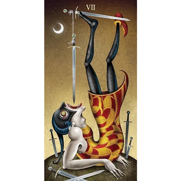 U.S. Games Systems Inc. - Wholesale Tarot Cards - Deviant Moon Tarot Borderless Edition