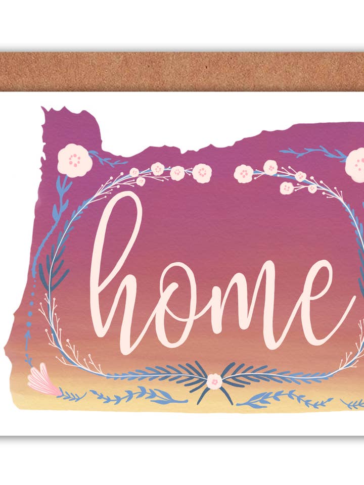 Cartão de casa de Oregon por atacado de Golden Grove Paper