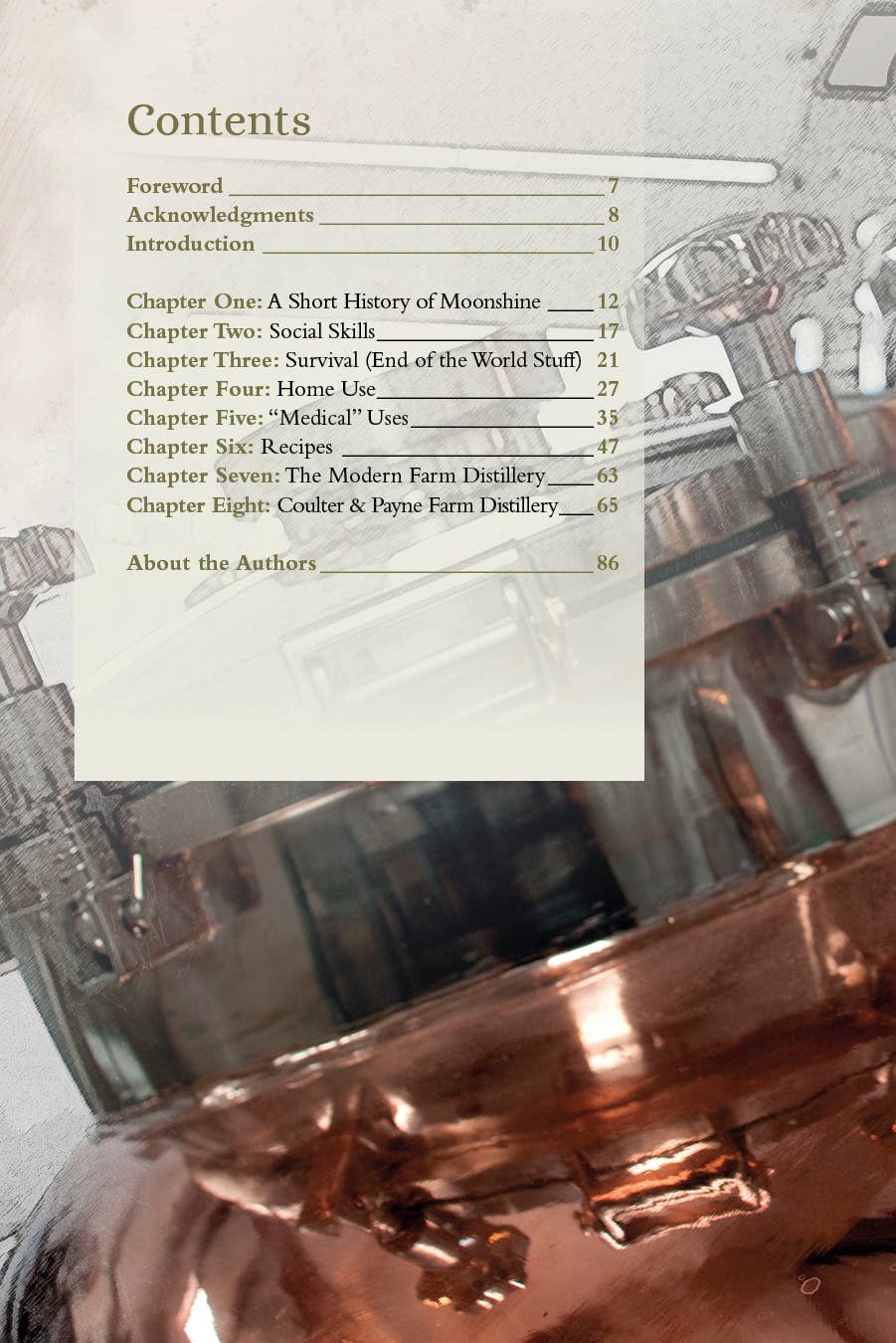 Schiffer Publishing - Wholesale Mixology & Beverage - Coulter & Payne Farm Distillery's 101 Uses for Moonshine2
