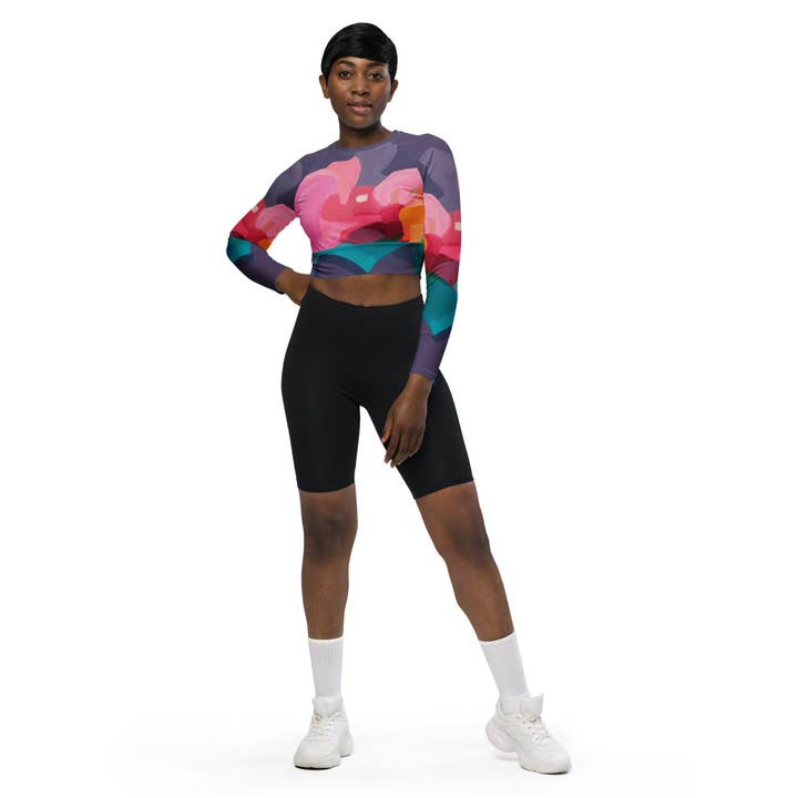 We should all be more Purple - Long-sleeve Crop Rashguard women for wholesale by Palet Theory