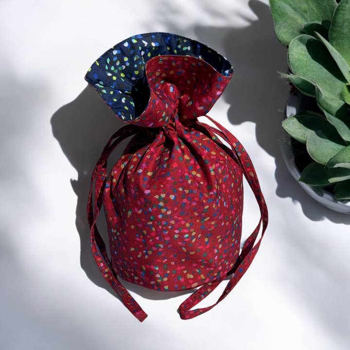 Confetti Reversible, Sustainable Gift Bags for Every Occasion by Shiki Wrap for wholesale by Shiki Wrap