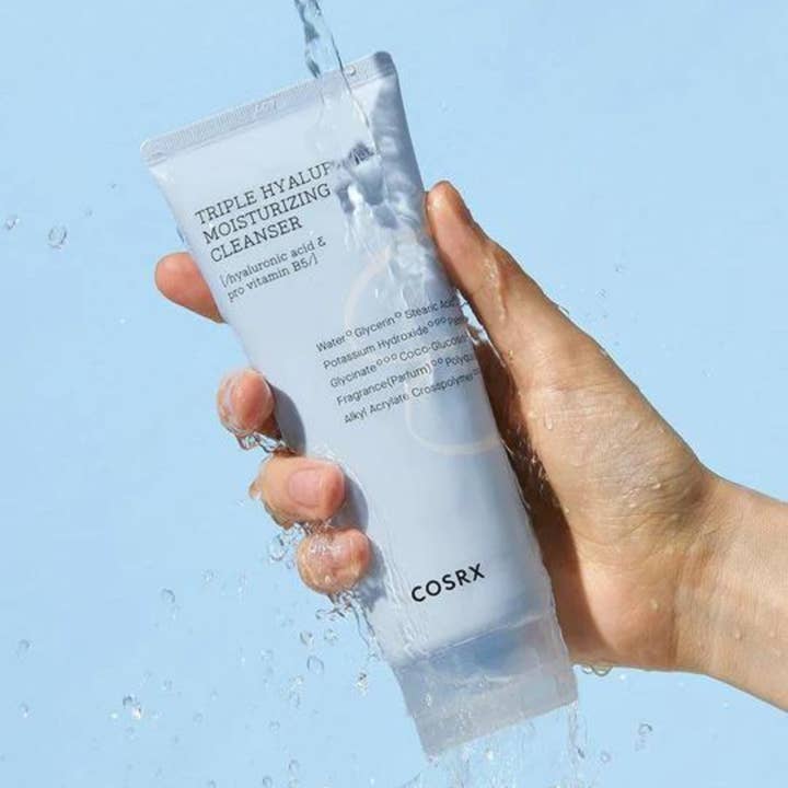 COSRX Moisturizing Hydrium Triple Hyaluronic Face Cleanser for wholesale by Best Beauty Group
