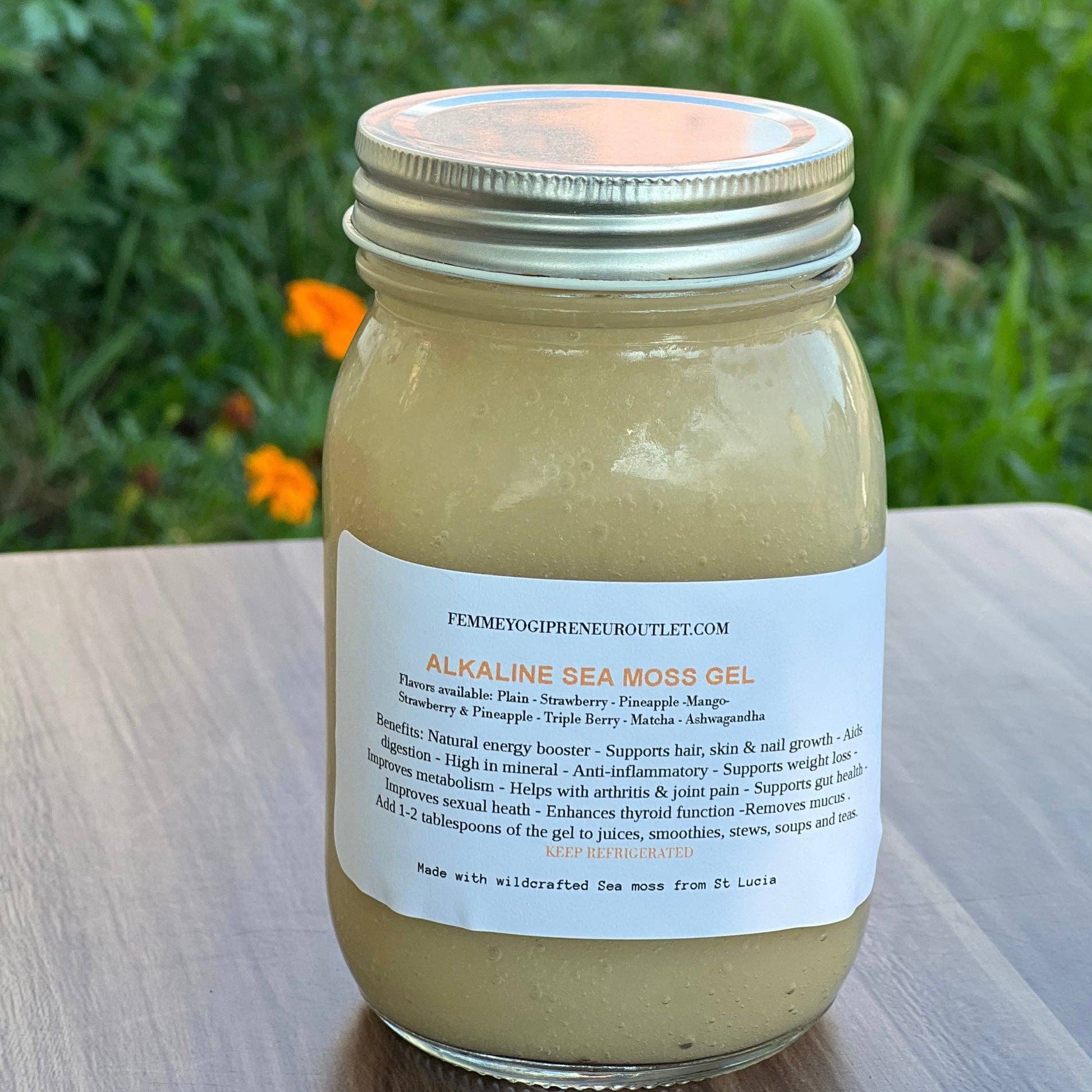 WHOLIFECO - Wholesale Oral Supplement/Vitamin - Ashwagandha Sea moss gel0