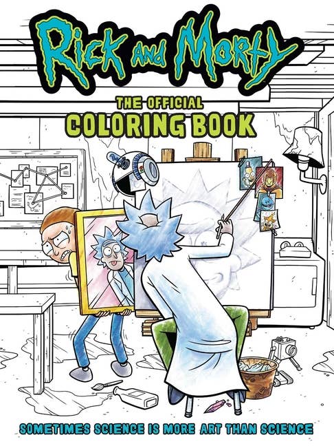 Rick And Morty Official Coloring Book: Sometimes Science for wholesale by Bradley's Book Clearance