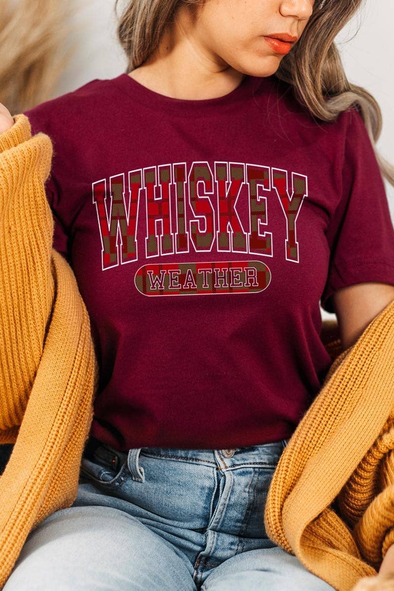 COLORBEAR - Wholesale T-Shirt (Graphic) - Women's - Whiskey Weather Graphic Tee9