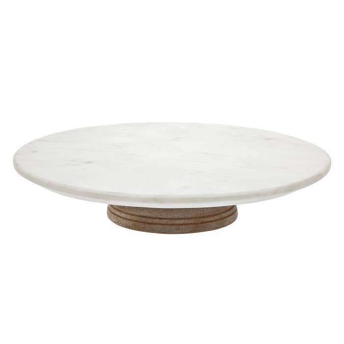 Godinger – wholesale Lazy Susan – Wood/marble Lazy Susan