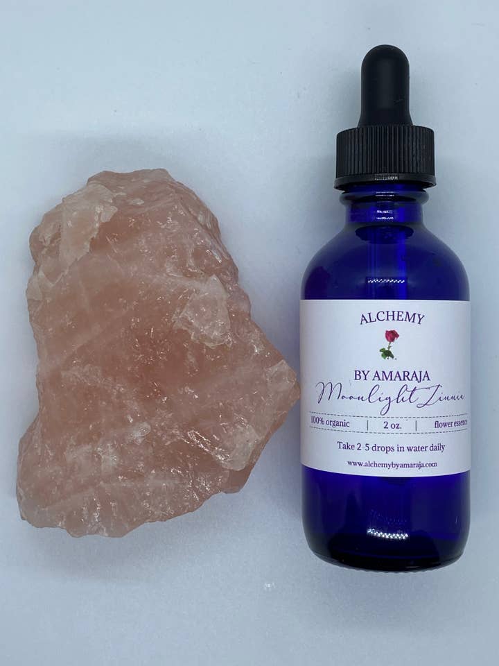 Moonlight Zinnia Essence 2oz for wholesale by Alchemy by Amaraja