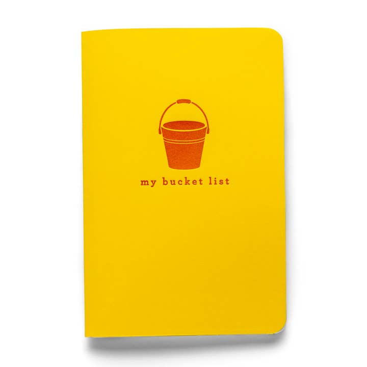 Color Box Design & Letterpress - Wholesale Journal/Diary - Bucket List Journal2