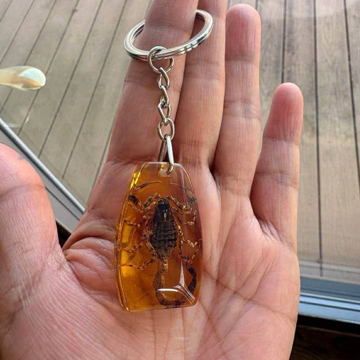 Resin Scorpio Key Chain for wholesale by Csr jewelry design