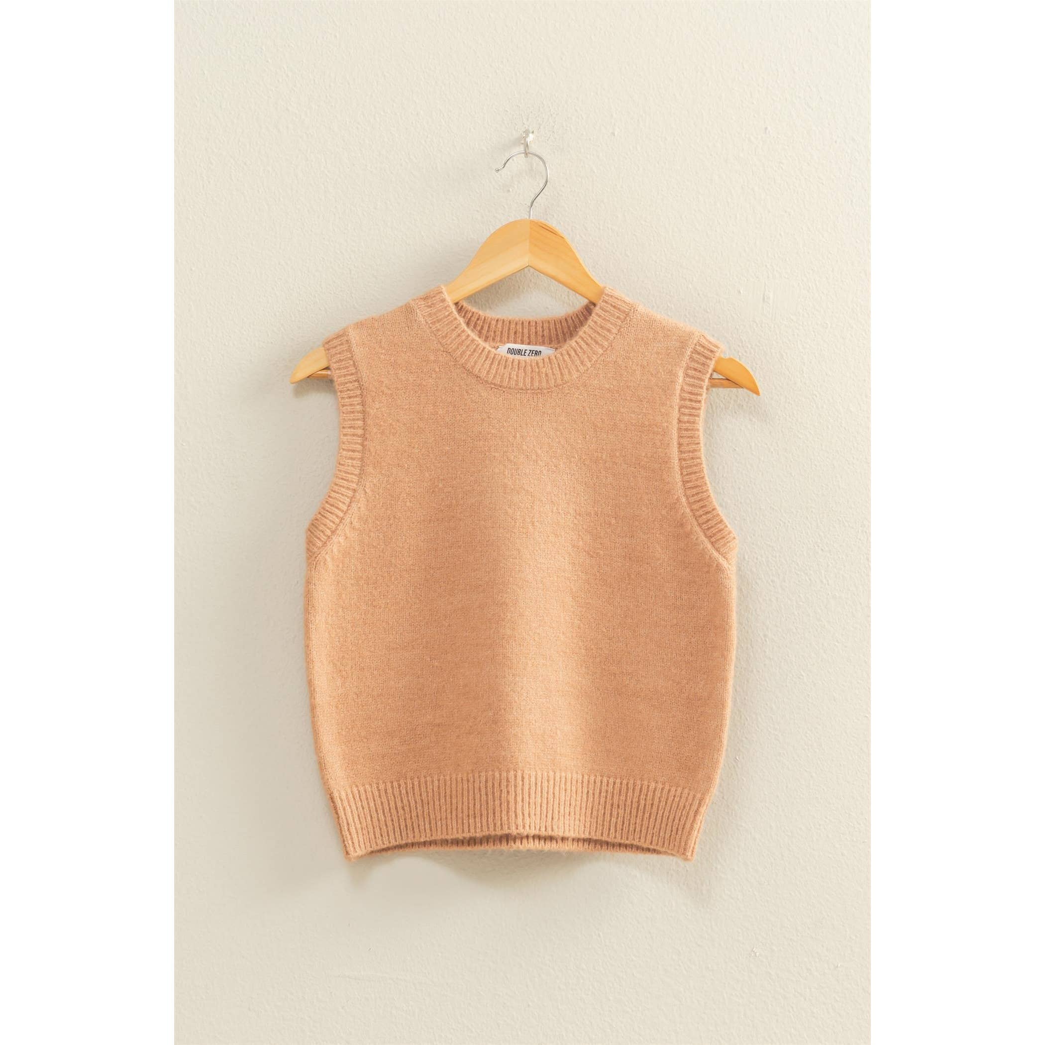 HYFVE – wholesale Tröjväst – Dam – Ärmlös rundhalsad stickad topp2