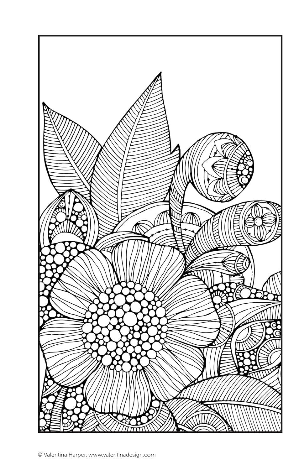 Fox Chapel Publishing - Wholesale Coloring & Activity Book - Adult - Color Zen Coloring Book - Take Along Size Adult Coloring3