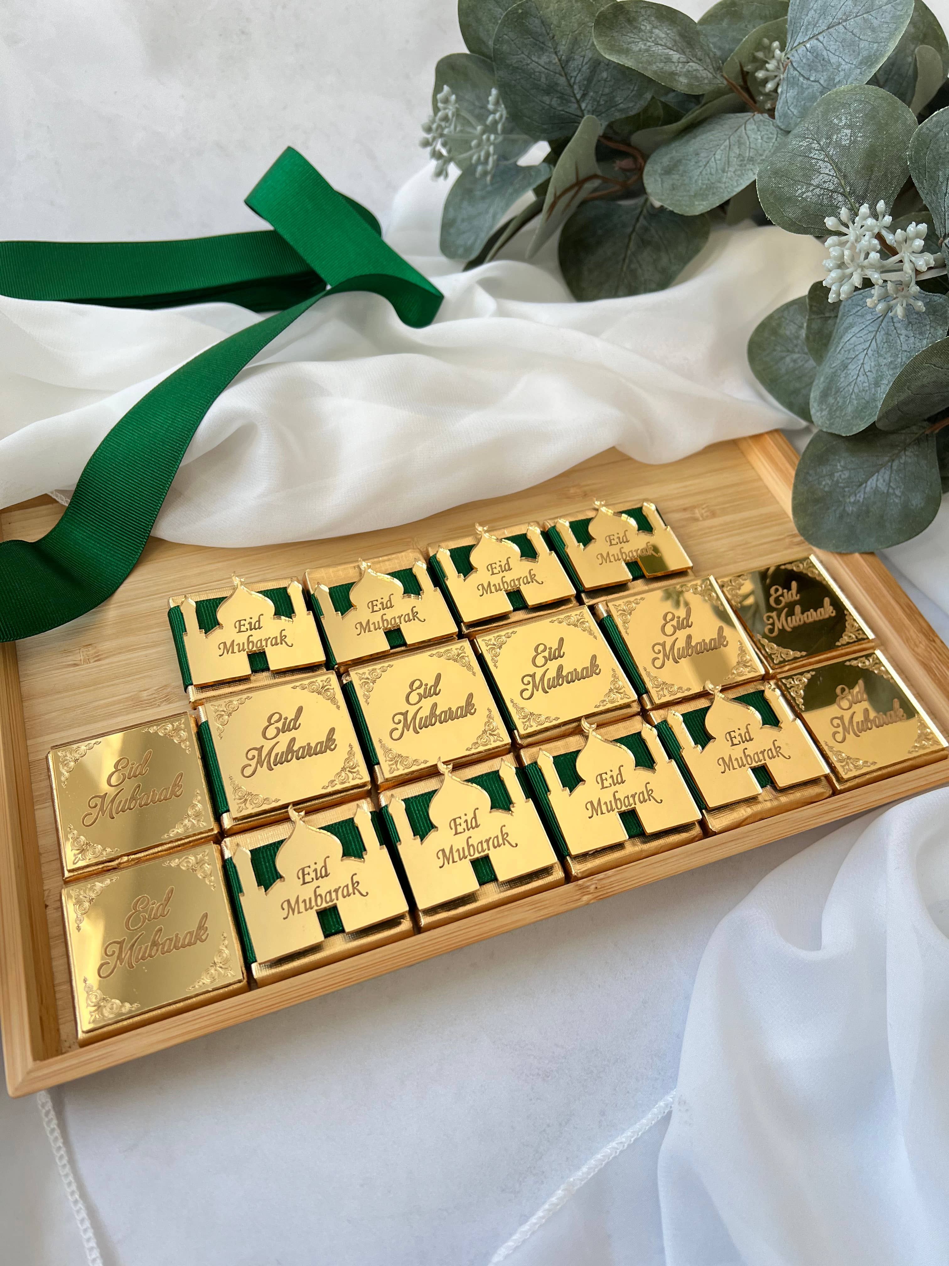 Uniq Favors - Wholesale Chocolate Box - Ramadan Chocolate Gifts, Islamic Gifts, Muslim Favors21