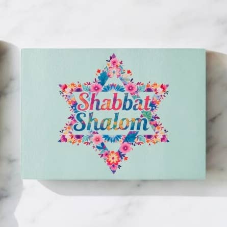 Shabbat Shalom Skærebræt Charcuteribræt for engroshandel hos Resinate By KS / by KRISTIN SMITH