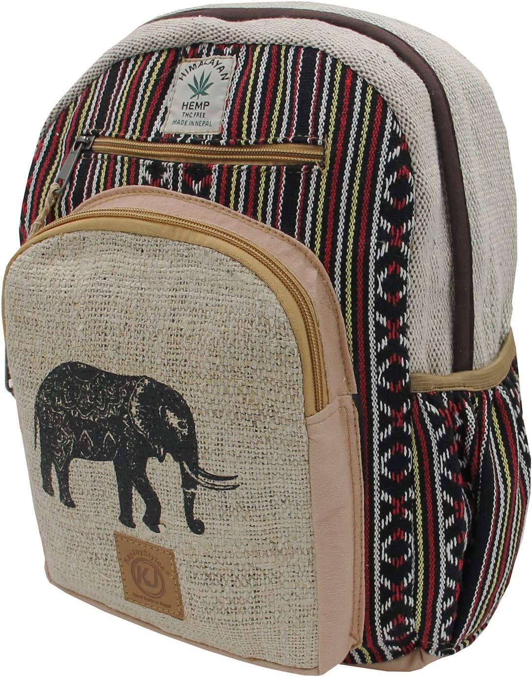 Lungta Imports - Wholesale Rugzak - Dames - Handgemaakte lichte rugzak van natuurlijke hennep uit de Himalaya, Nepal8