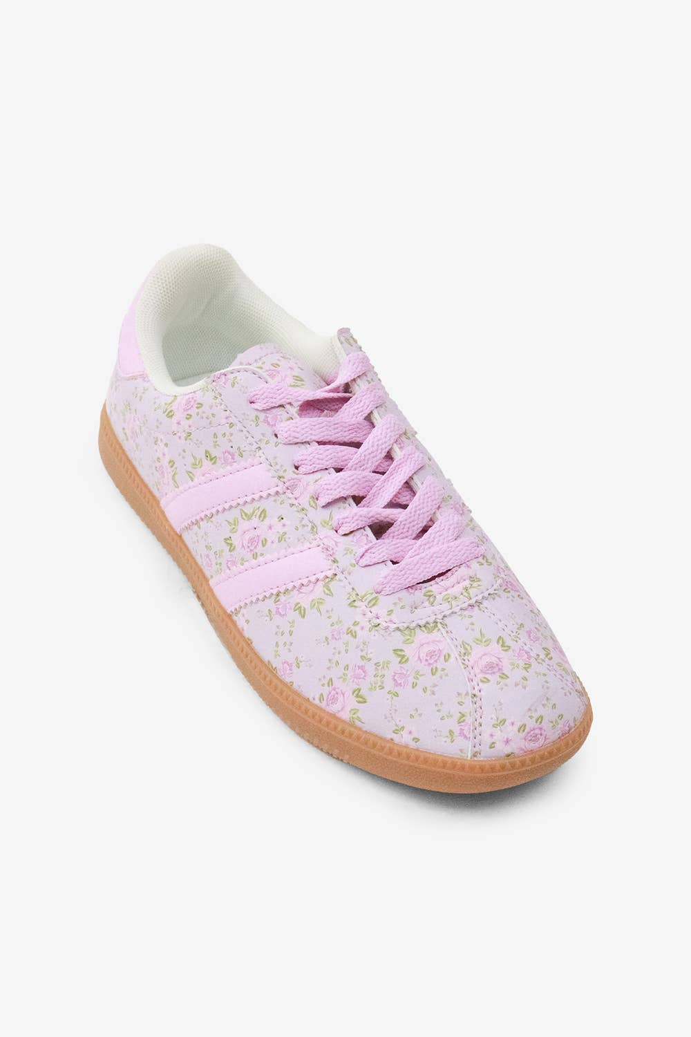 Lemonade Shoes – Engroshandel Lifestyle sneaker - Dame – EXPRESSO BEAN - [ÅBEN STØRRELSE] Blomstrede Sneakers - Hurtig Forsendelse ✈️10