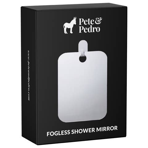 Fogless Shower Mirror for wholesale by Pete & Pedro